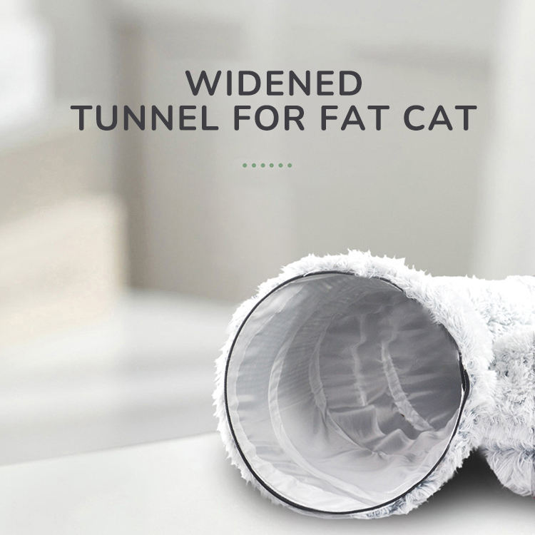 Cama Túnel 2 en 1 para Gatos – Juego y Descanso en Un Solo Producto